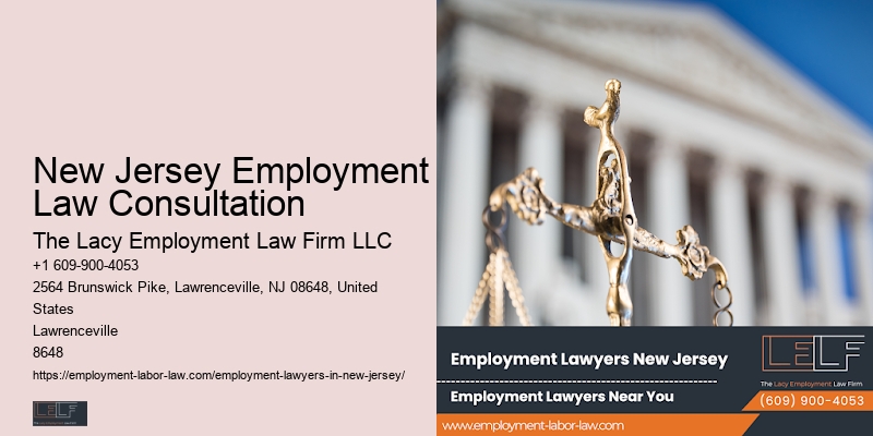 NJ Legal Representation For Employment Issues
