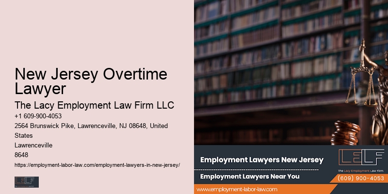 New Jersey Overtime Lawyer Legal Aid Employment Law