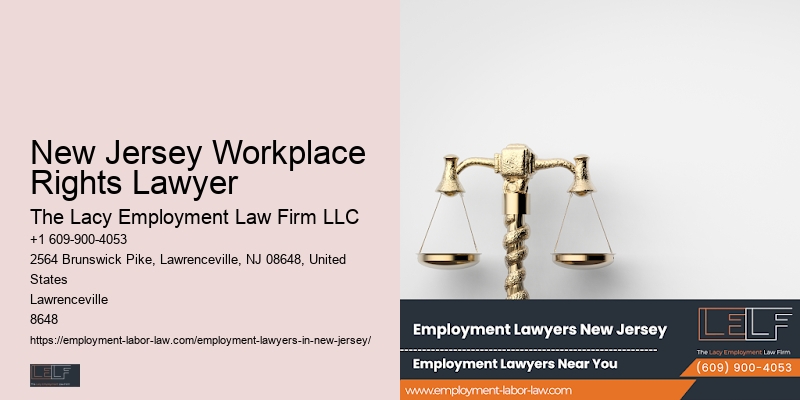 New Jersey Workplace Rights Lawyer Employment Rights Advisor