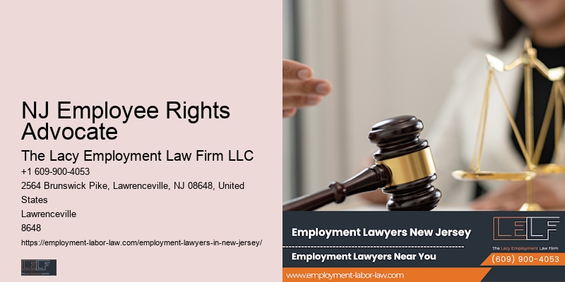 NJ Employee Rights Advocate Termination Rights Lawyer
