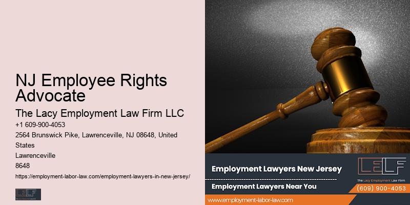 NJ Employment Disputes Resolution Lawyer