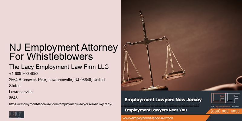 NJ Employment Attorney For Whistleblowers Age Discrimination Lawyer