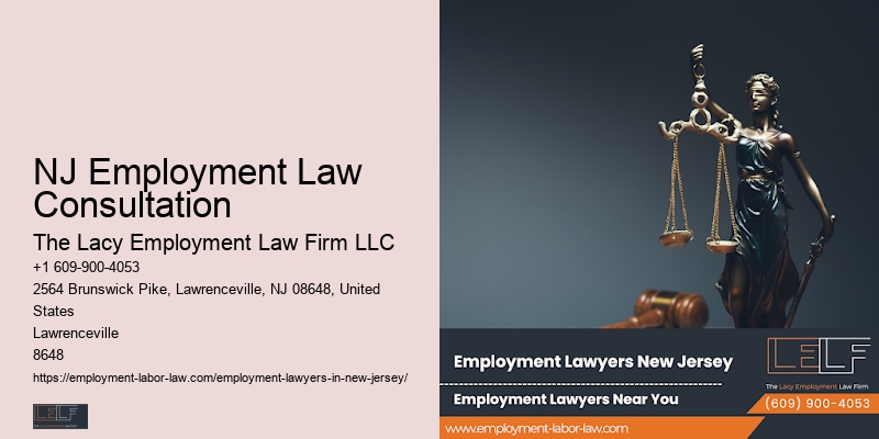 NJ Employment Law Consultation Workplace Legal Advice