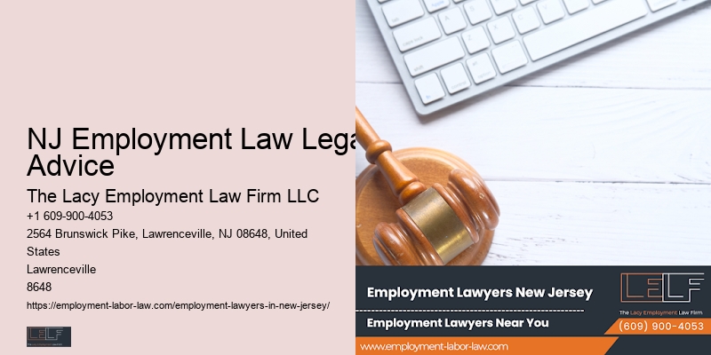 NJ Employment Law Legal Advice