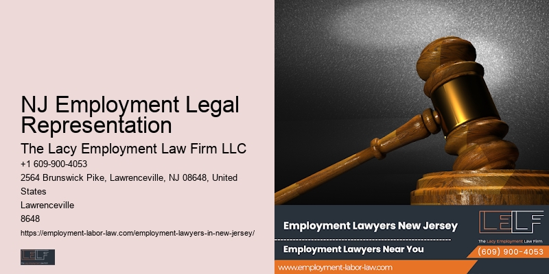 Employment Attorney NJ Employment Legal Representation Area