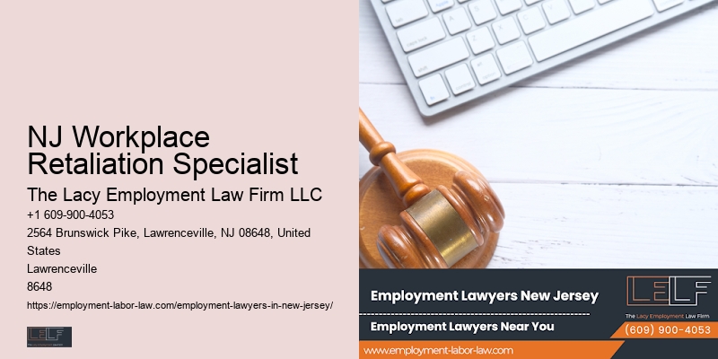 NJ Workplace Retaliation Specialist Job Discrimination Attorney