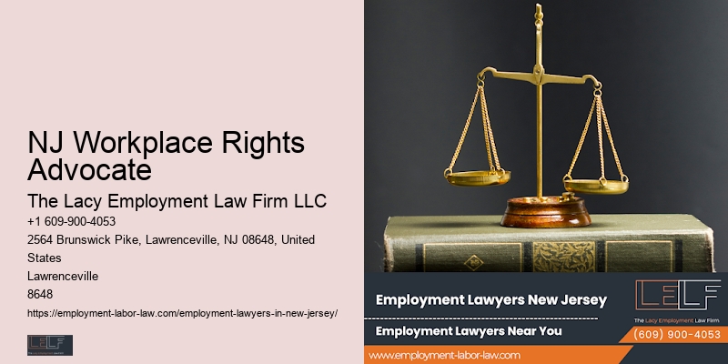 NJ Workplace Rights Advocate Workplace Issues Lawyer