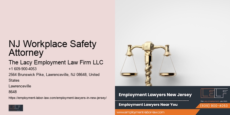NJ Workplace Safety Attorney Employment Compliance Lawyer