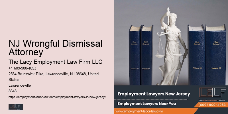 NJ Unfair Termination Lawyer