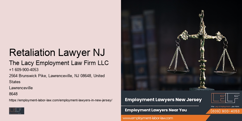 Retaliation Lawyer NJ Termination Rights Lawyer