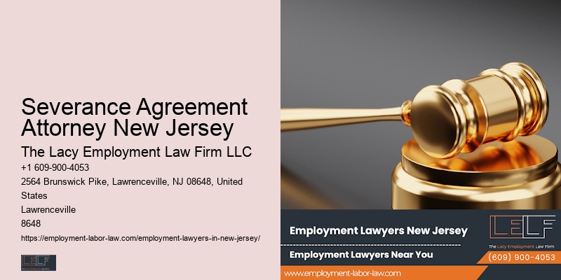 Severance Agreement Attorney New Jersey Workplace Discrimination Advocate
