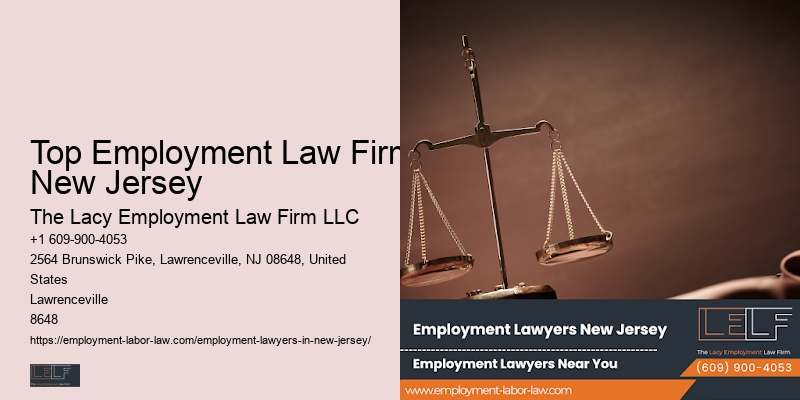 Top Employment Law Firm New Jersey Severance Pay Lawyer