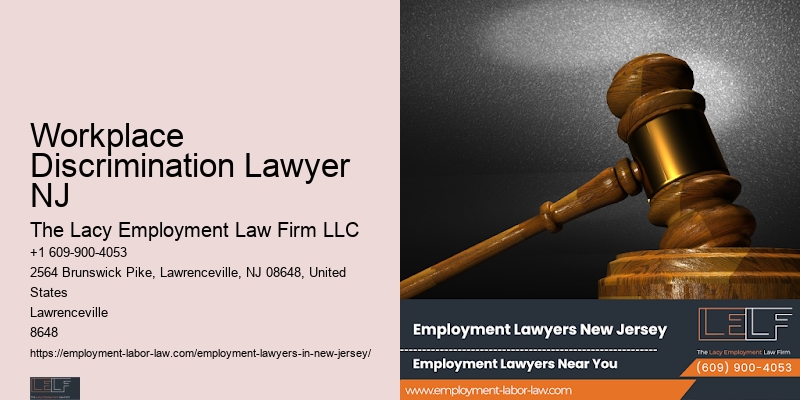 NJ Wrongful Termination Legal Help