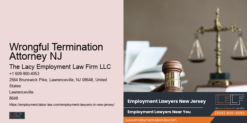 Wrongful Termination Attorney NJ Employee Dispute Lawyer