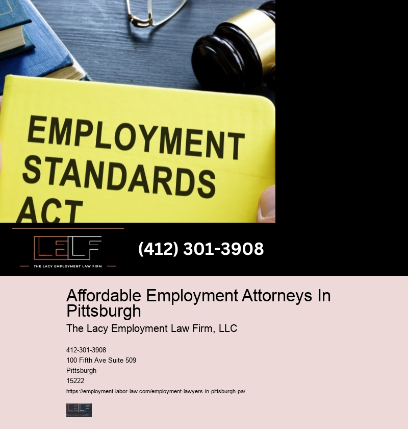 Employment Law Consultations For Pittsburgh Businesses