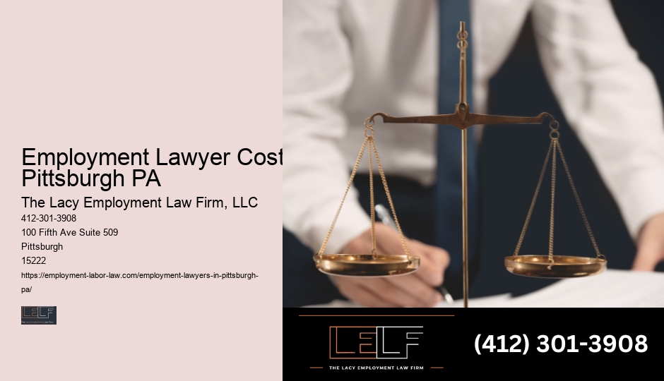 Pittsburgh Employment Law Consultation Pricing