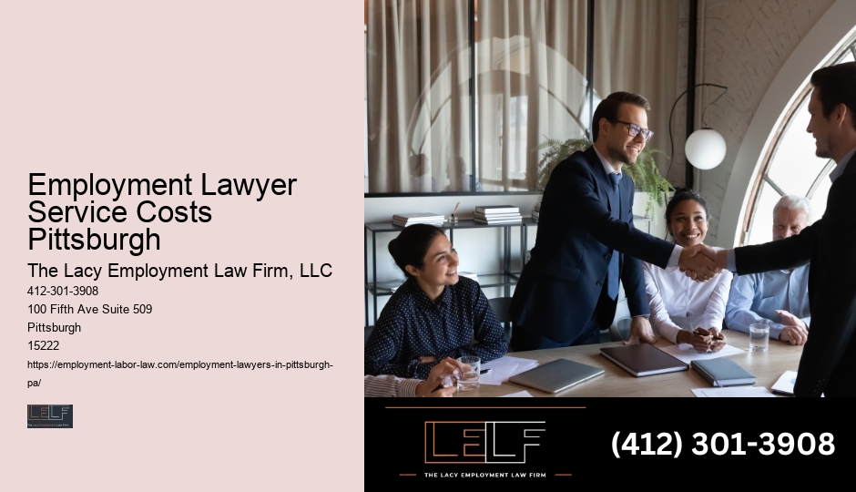 Pittsburgh employment law firm testimonials