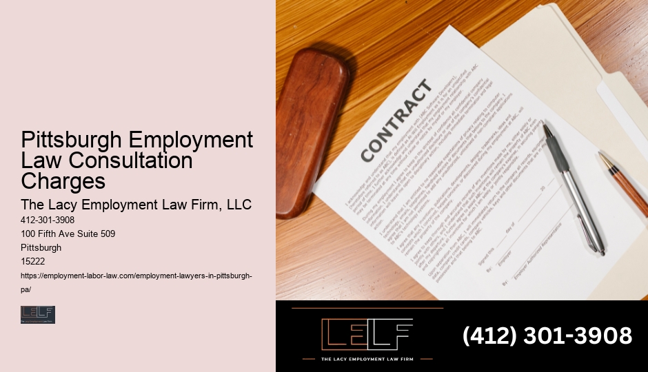 Pittsburgh Employment Attorney Fees