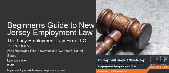 Beginnerrs Guide to New Jersey Employment Law