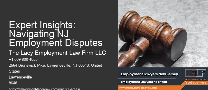 Expert Insights: Navigating NJ Employment Disputes