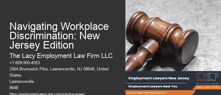 Navigating Workplace Discrimination: New Jersey Edition