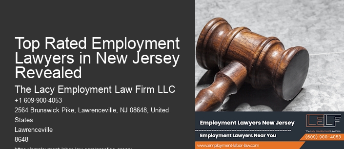 Top Rated Employment Lawyers in New Jersey Revealed