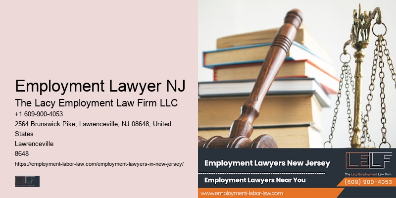 NJ legal help for employment disputes