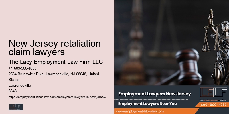 New Jersey retaliation claim lawyers