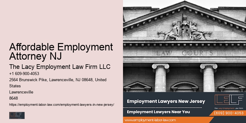 Affordable Employment Attorney NJ
