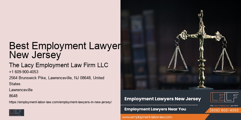 Best Employment Lawyer New Jersey FMLA Lawyer