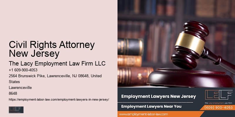 Workplace Rights Lawyer Civil Rights Attorney New Jersey