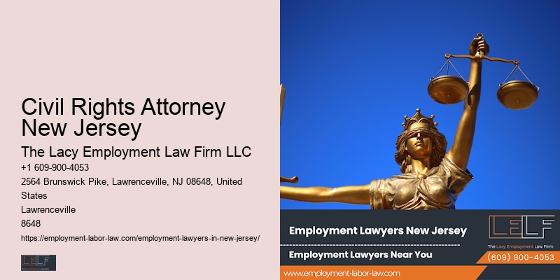 Civil Rights Attorney New Jersey Employment Law Enforcement