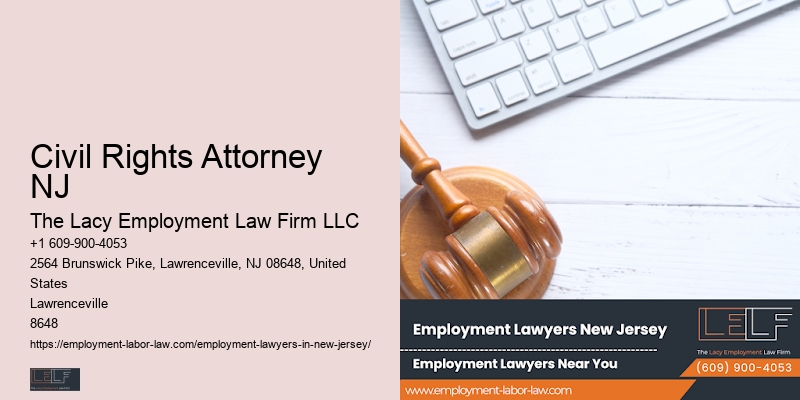 Civil Rights Attorney NJ Employment Law Specialist Attorney