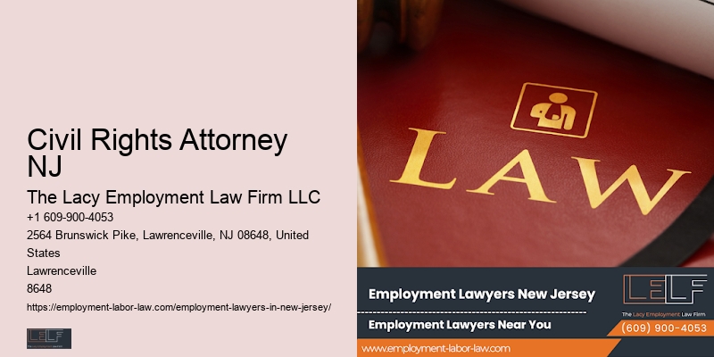 Top Employment Lawyer Civil Rights Attorney NJ