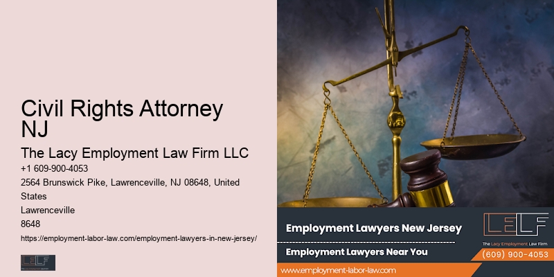 Civil Rights Attorney NJ Attorney for Workplace Rights