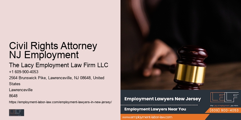 Premier Employment Lawyer Civil Rights Attorney NJ Employment
