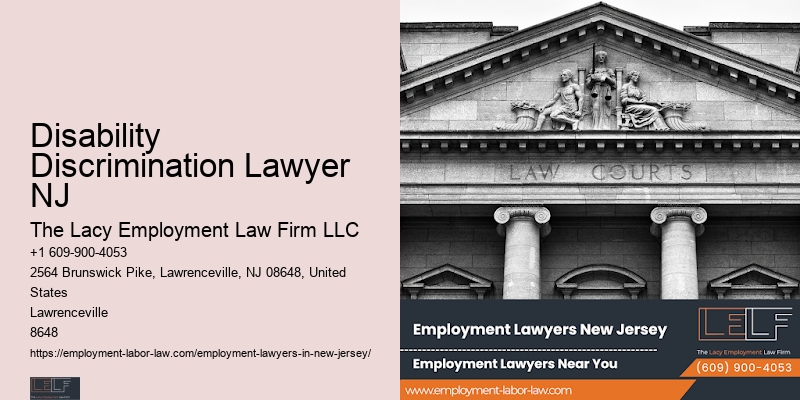 Disability Discrimination Lawyer NJ