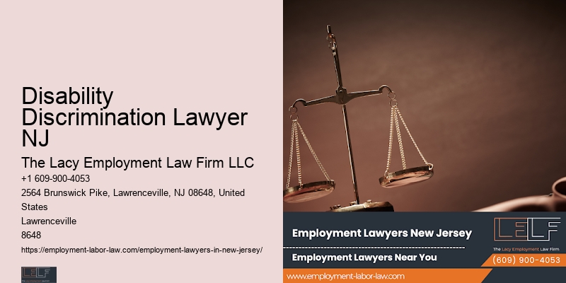 NJ Employment Law Advice