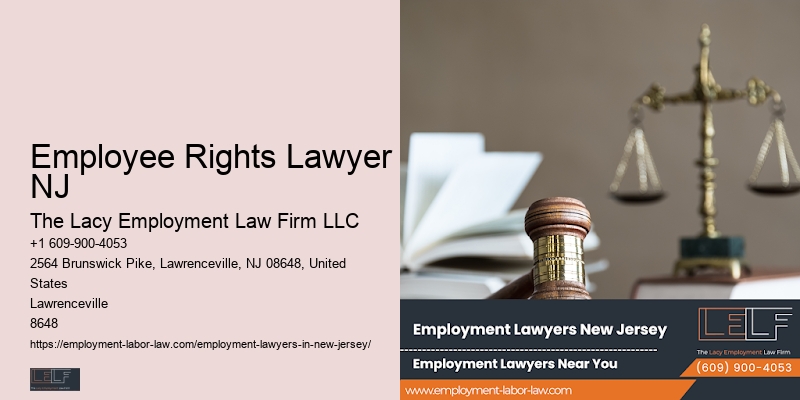 Top-Rated Employment Lawyer Employee Rights Lawyer NJ