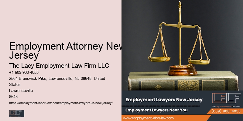 Employment Attorney New Jersey Workplace Legal Advice