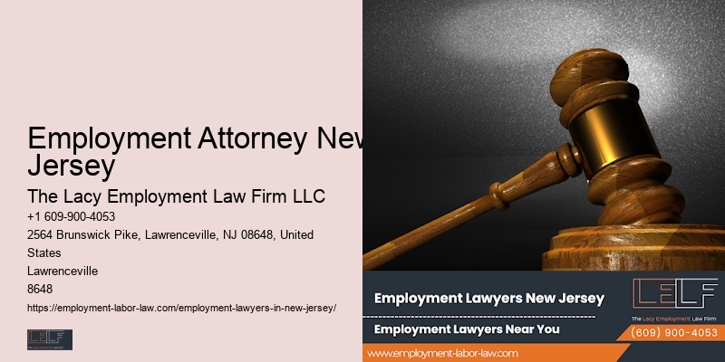 Employment Attorney New Jersey Workplace Lawyer