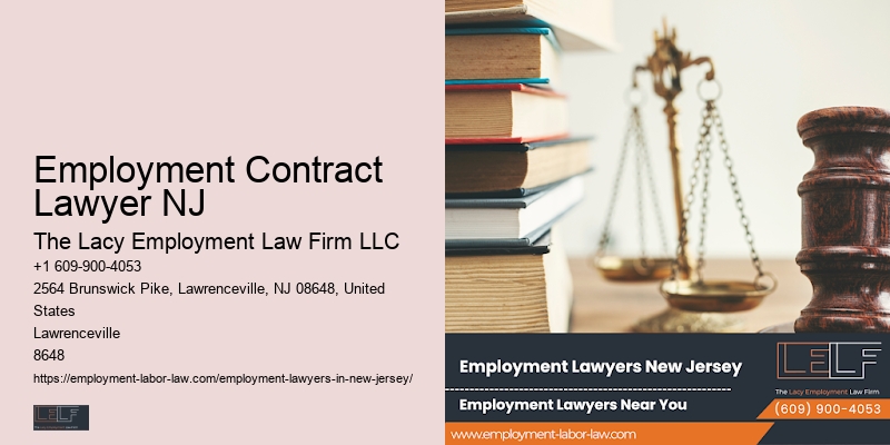 Employment Contract Lawyer NJ Workplace Attorney