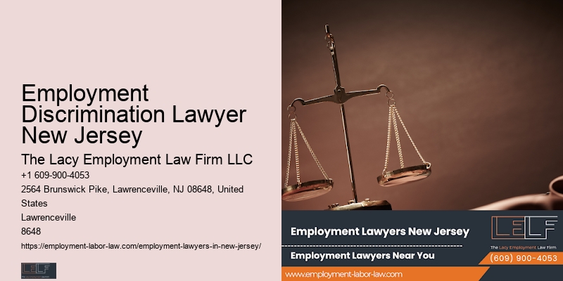 Employment Lawyer Employment Discrimination Lawyer New Jersey