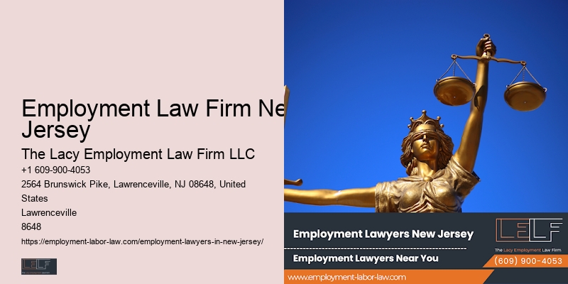 Employment Law Firm New Jersey Workplace Investigation Lawyer