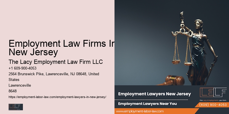 Employment Law Firms In New Jersey Wrongful Termination Specialist