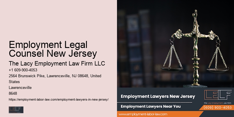 Union Representation Attorney Employment Legal Counsel New Jersey