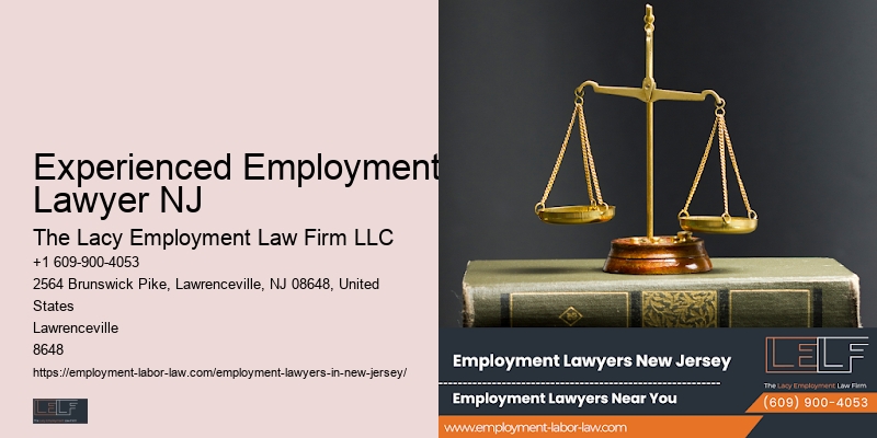 Experienced Employment Lawyer NJ Sexual Harassment Attorney