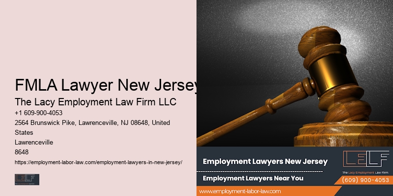 Employment Law Guidance FMLA Lawyer New Jersey