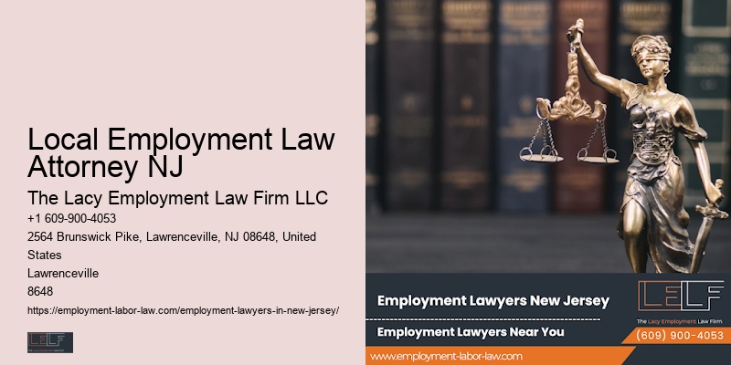 Local Employment Law Attorney NJ Employment Law Firm
