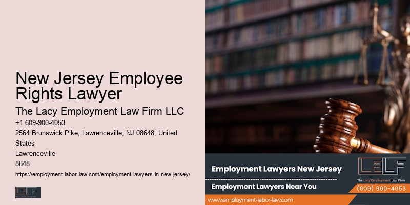 Wrongful Termination Lawyer NJ